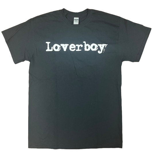 Loverboy White Logo Tee